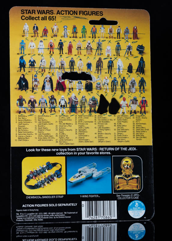 Bib Fortuna & ROTJ 65 Card Back